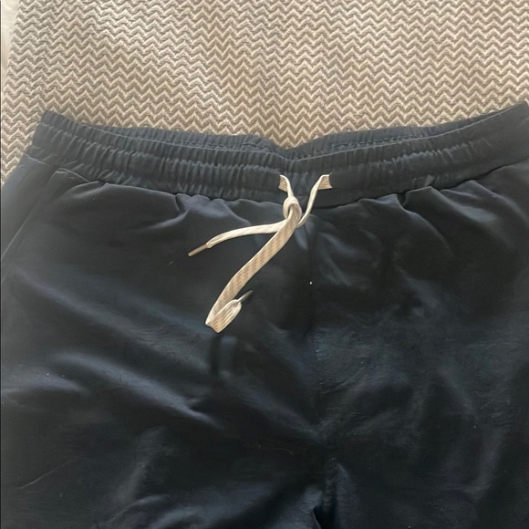 Vuori Blue Sweatpants with Elastic Waistband and Drawstring - Picture 3 of 6